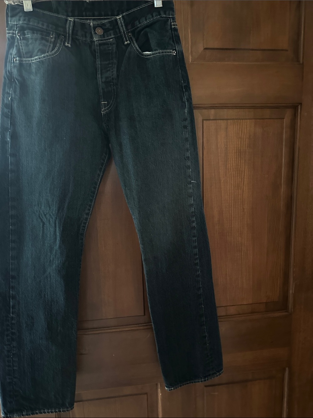 Levi's Men's Dark Indigo Straight Jeans